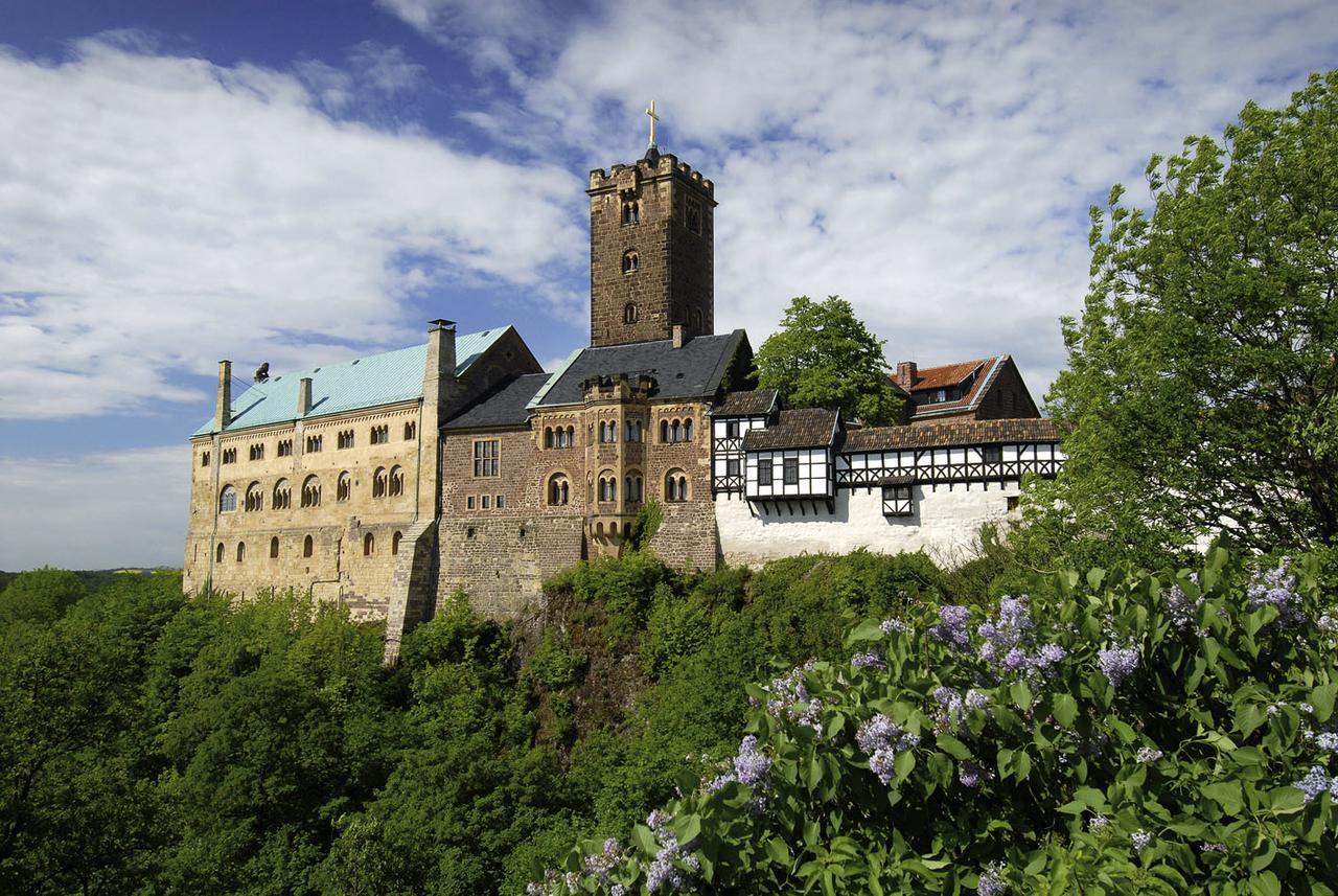 Ferienwohnung Schwarz & Weiss Eisenach Esterno foto