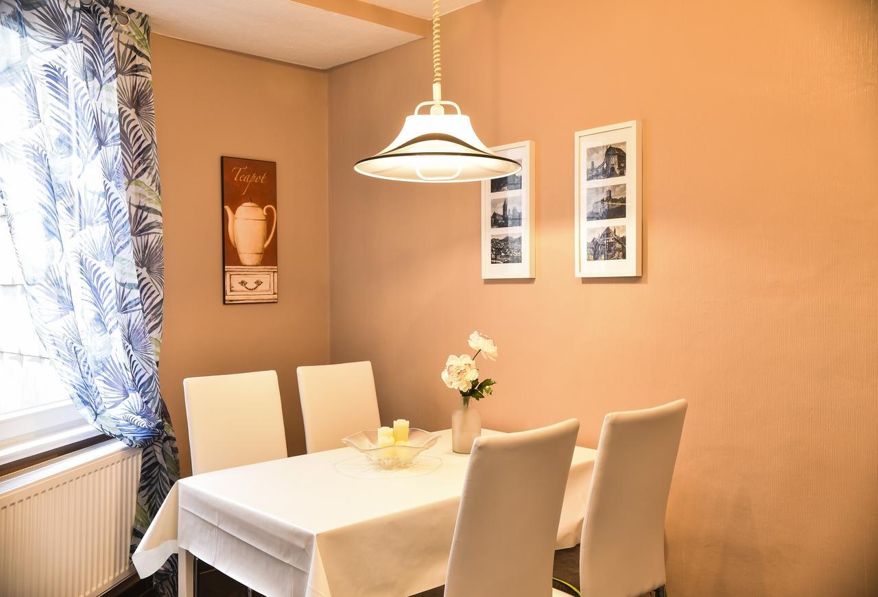 Ferienwohnung Schwarz & Weiss Eisenach Esterno foto