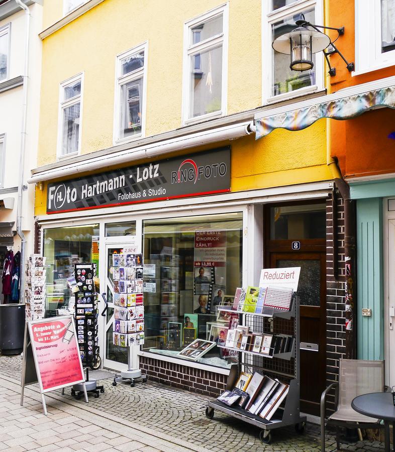 Ferienwohnung Schwarz & Weiss Eisenach Esterno foto