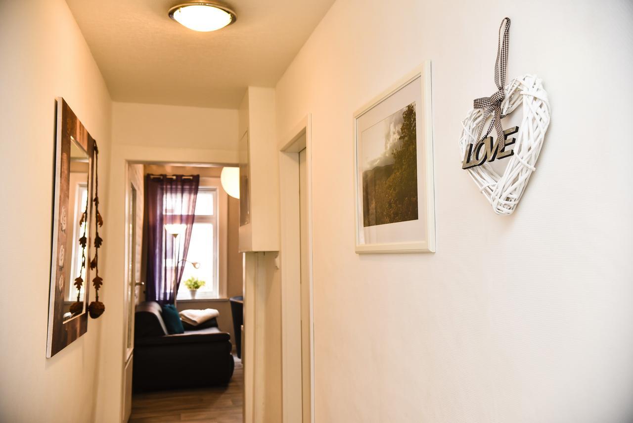 Ferienwohnung Schwarz & Weiss Eisenach Esterno foto